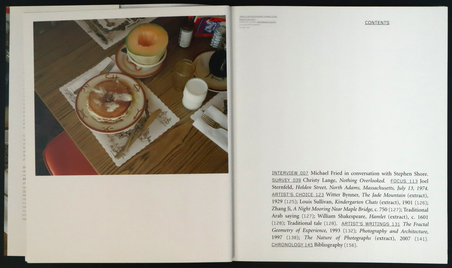 (Signed) Stephen Shore