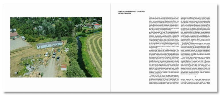 (Signed) Stephen Shore: Topographies, Aerial Surveys of the American Landscape