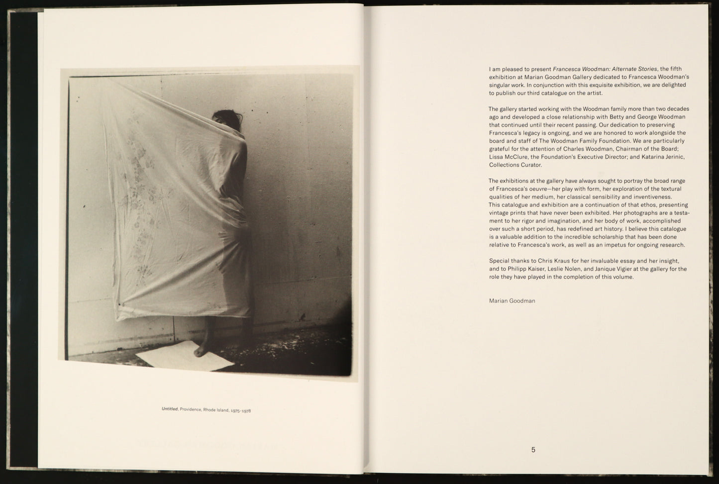 Francesca Woodman: Alternate Stories